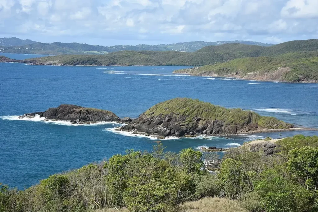 Parc naturel régional de la Martinique : site de la Presqu'île de la Caravelle 